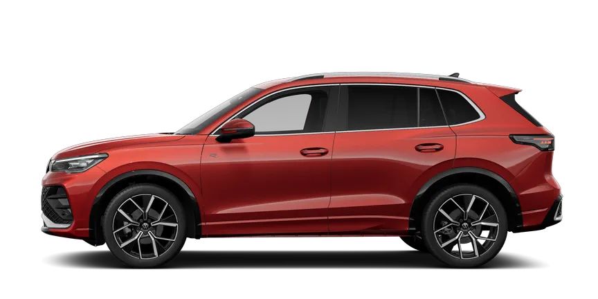 New Tiguan side-view