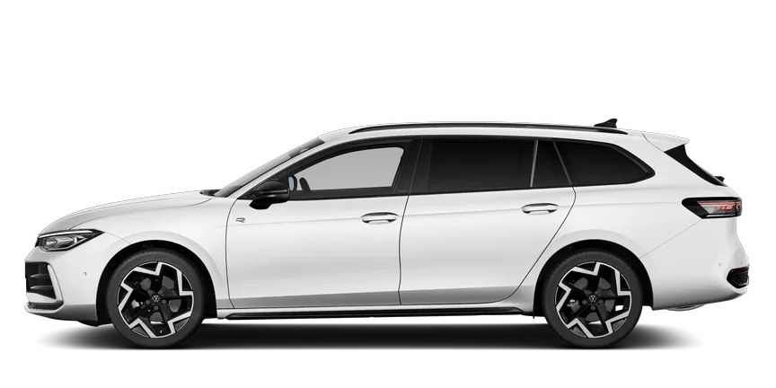 New Passat side-view