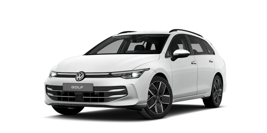 Der neue Golf Variant 3/4-view