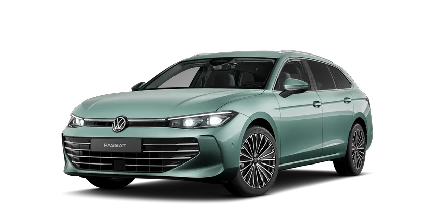 Der Passat 3/4-view