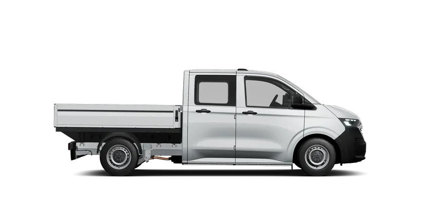 Nouveau e-Transporter plateau double cabine