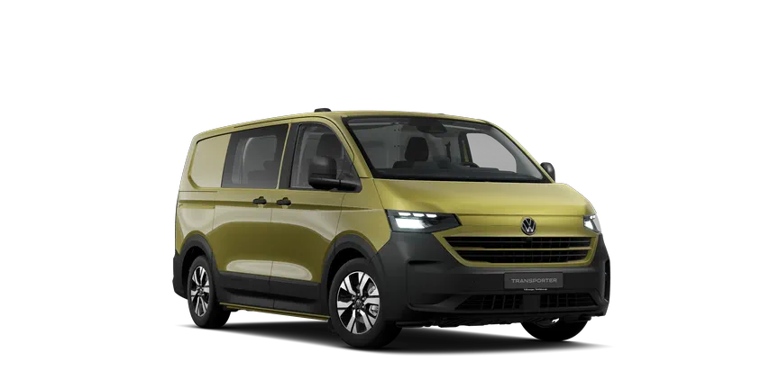 Transporter Kastenwagen mit L-Trennwand PanAmericana 3/4-view