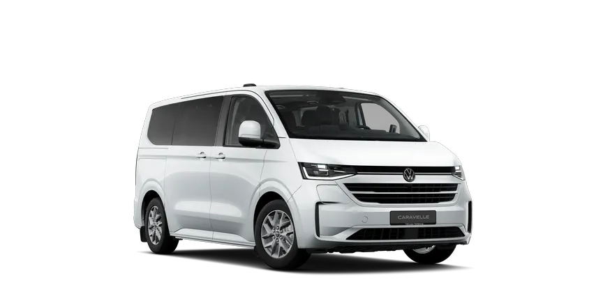 e-Caravelle Shuttle KOMFORT mit Aufbauhersteller AMF Bruns 3/4-view