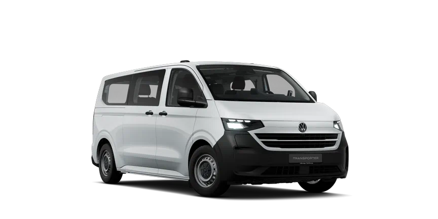 e-Transporter Kombi Shuttle FLEX mit Aufbauhersteller AMF Bruns 3/4-view