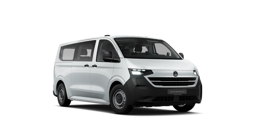 e-Transporter Kombi Shuttle FLEX mit Aufbauhersteller AMF Bruns 3/4-view