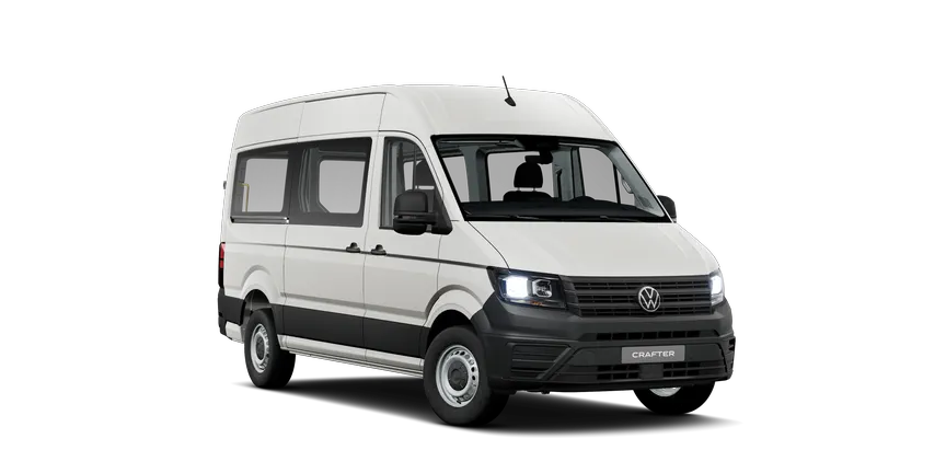 Kombi-Lösung Personenbeförderung mit Aufbauhersteller AMF-Bruns 3/4-view