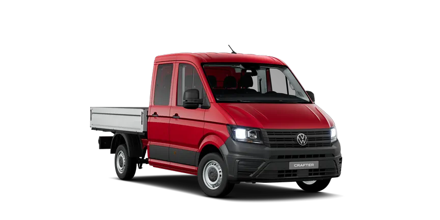 Pritschenwagen Doppelkabine 3/4-view