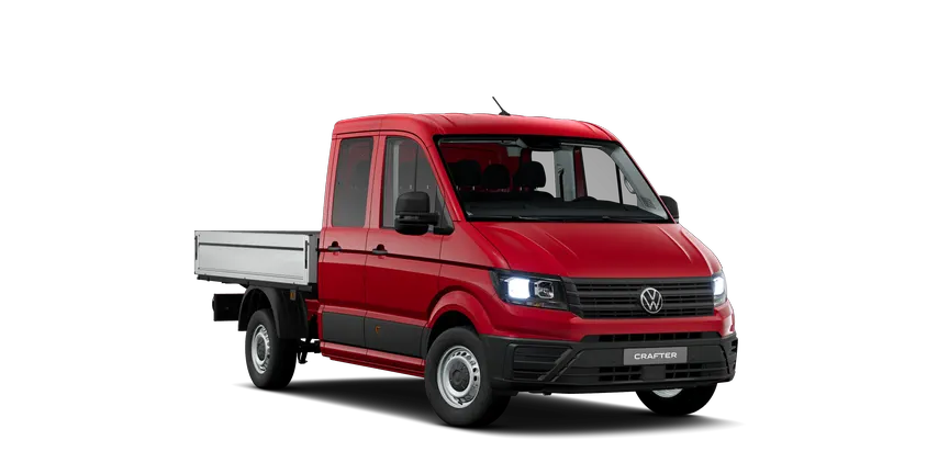 Crafter Châssis Plateau double cabine Business 3/4-view