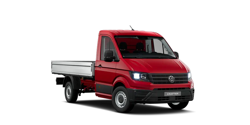 Crafter Châssis Plateau simple cabine Business 3/4-view