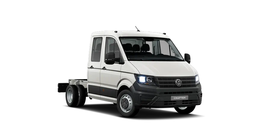 Crafter Châssis double cabine Business 3/4-view