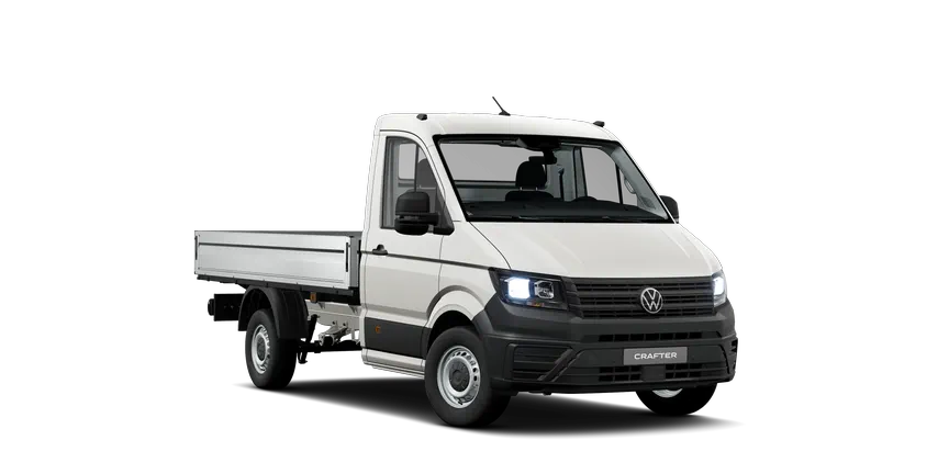 Crafter Pritschenwagen Einzelkabine Entry 3/4-view