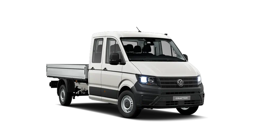Crafter pick-up double cabine L4 3/4-view