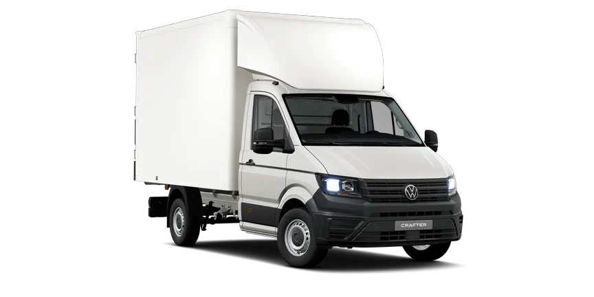 Crafter Leichtbaukoffer mit Aufbauhersteller Junge 3/4-view