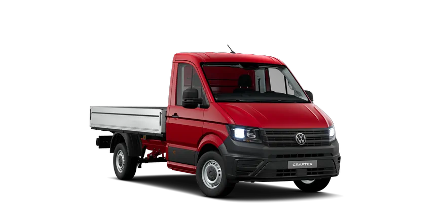 Crafter Pritschenwagen Einzelkabine 3/4-view