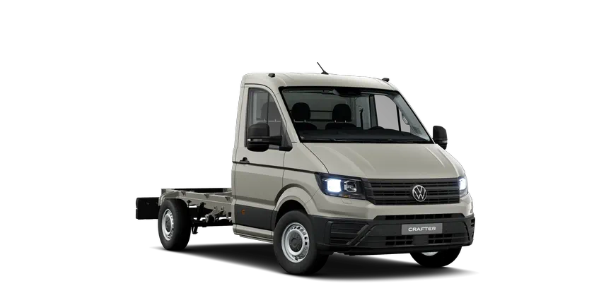 Crafter Chassi med enkelhytt 3/4-view