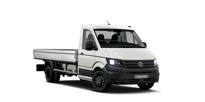 Crafter pick-up simple cabine L5 3/4-view