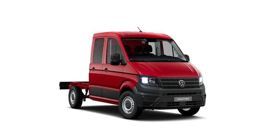 Crafter Fahrgestell Doppelkabine 3/4-view