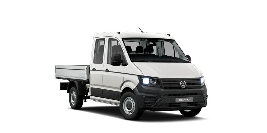 Crafter Pritschenwagen Doppelkabine Entry 3/4-view