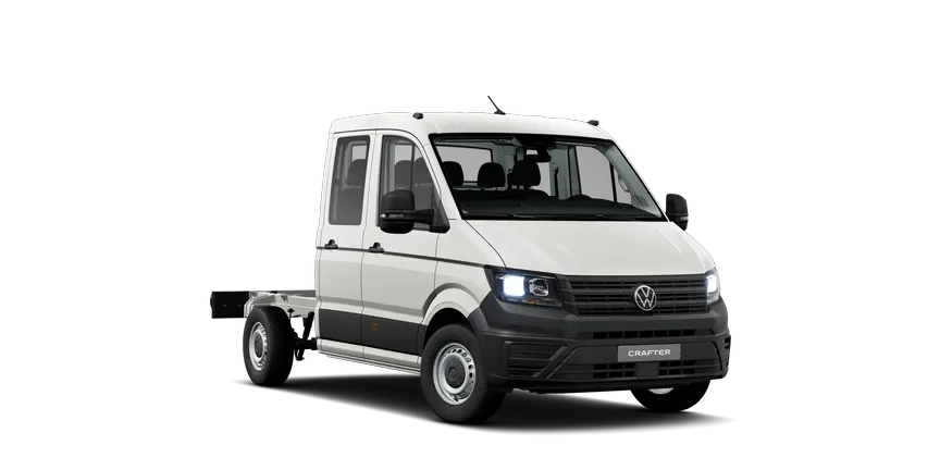 Crafter Fahrgestell Doppelkabine 3/4-view