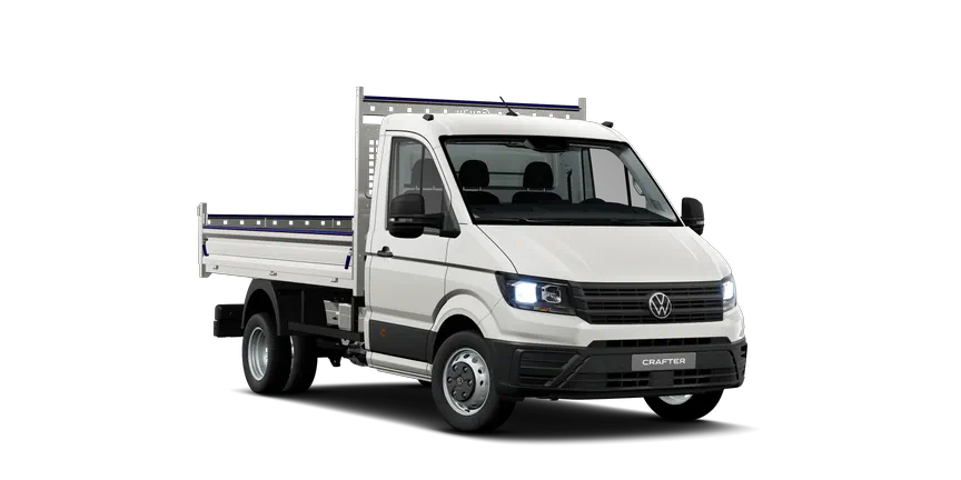 Crafter Benne Simple Gruau Business (simple cabine et roues jumelées) 3/4-view