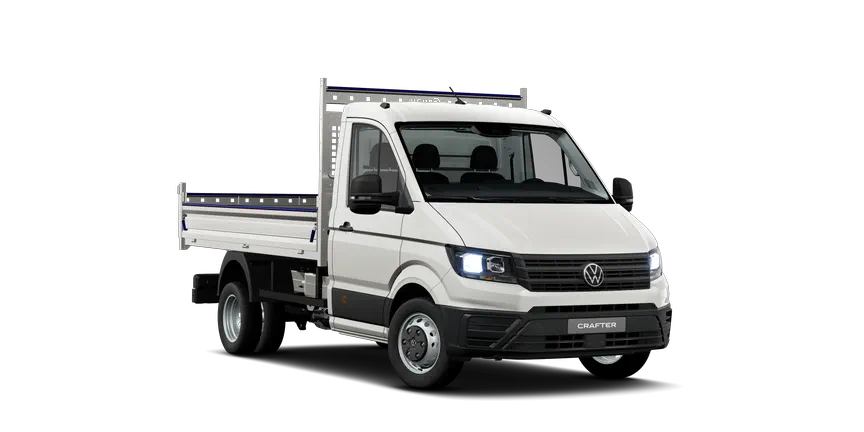 Crafter Benne Simple Gruau Business (simple cabine et roues jumelées) 3/4-view