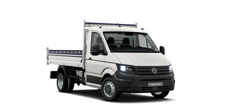 Crafter Benne Simple Gruau Business (simple cabine et roues jumelées) 3/4-view