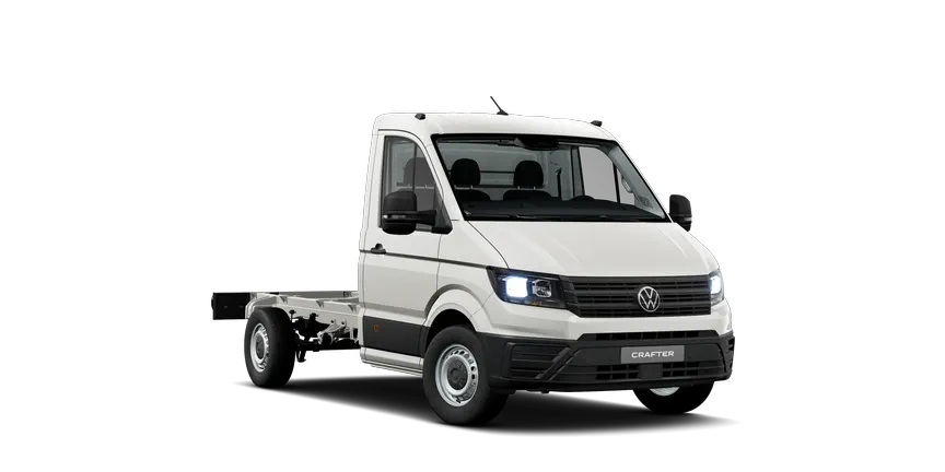 Crafter préparation Benne Business (simple cabine et roues simples) 3/4-view