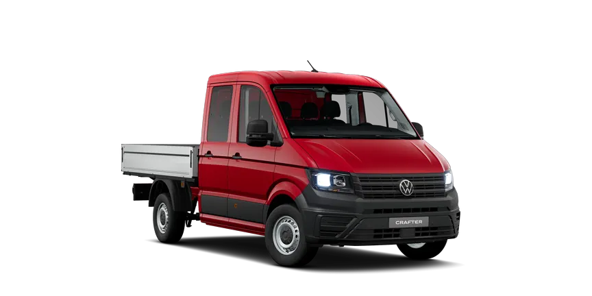 Crafter Pritschenwagen Doppelkabine 3/4-view