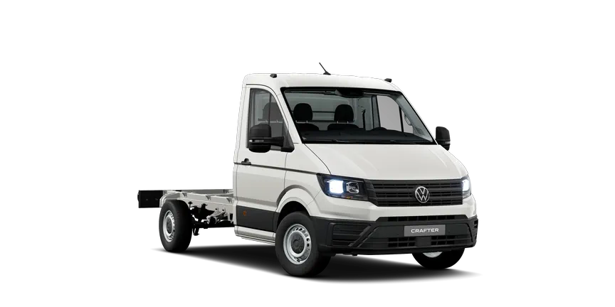 Crafter préparation Benne Business (simple cabine et roues simples) 3/4-view