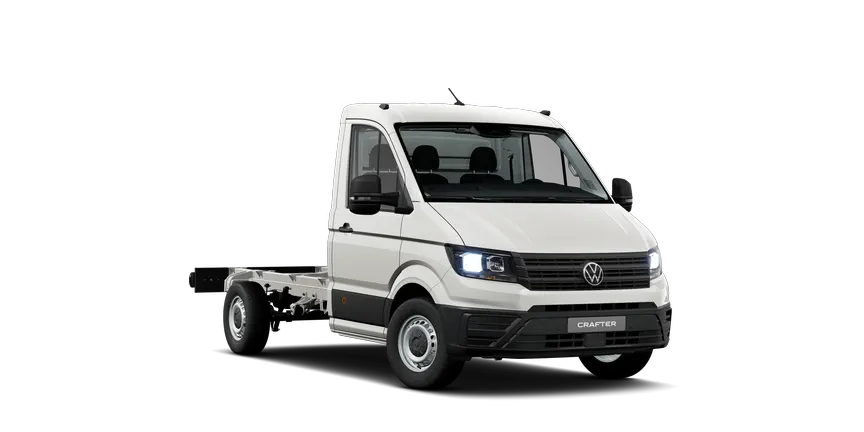 Crafter préparation Benne Business (simple cabine et roues simples) 3/4-view