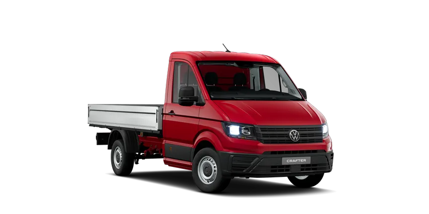 Crafter Châssis Plateau simple cabine Business 3/4-view