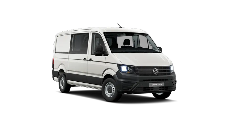 Crafter Kastenwagen Plus mit Aufbauhersteller Snoeks 3/4-view