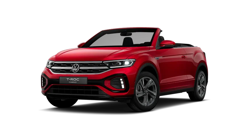Das T-Roc Cabriolet 3/4-view