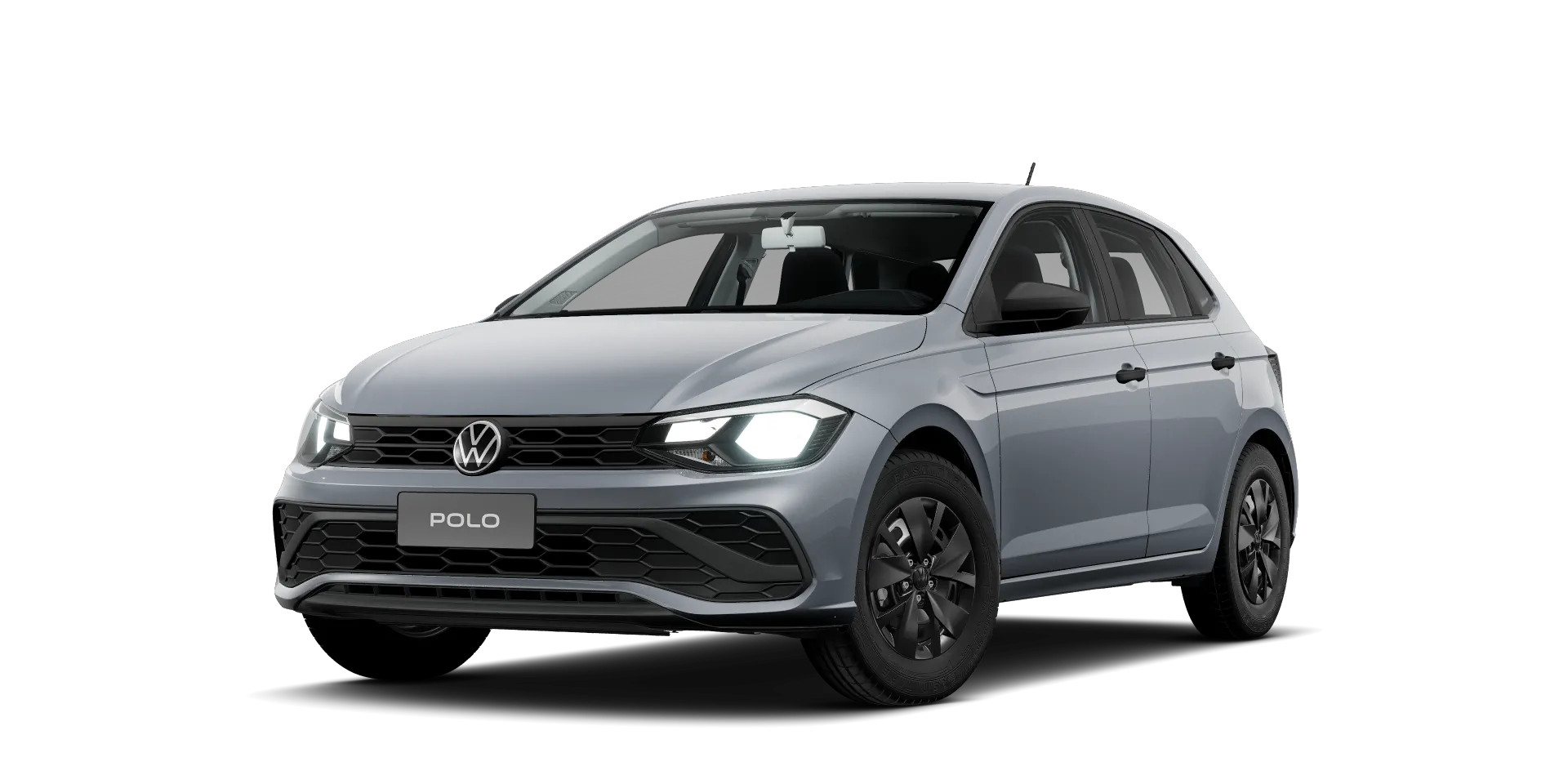Polo - Track - Gris Platino