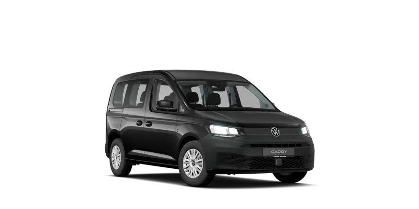 Funkmietwagen Caddy 3/4-view
