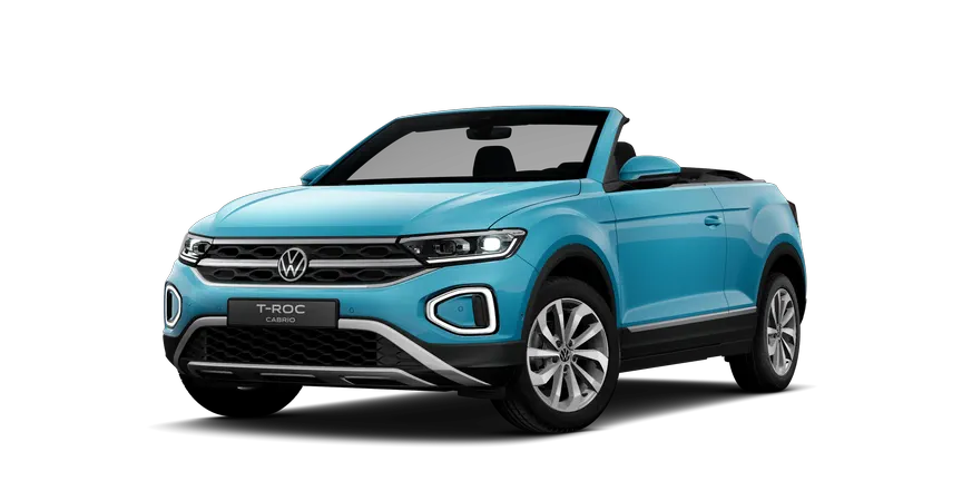 T-Roc Cabriolet Style 3/4-view