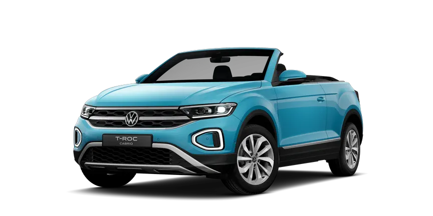T-Roc Cabriolet Style 3/4-view