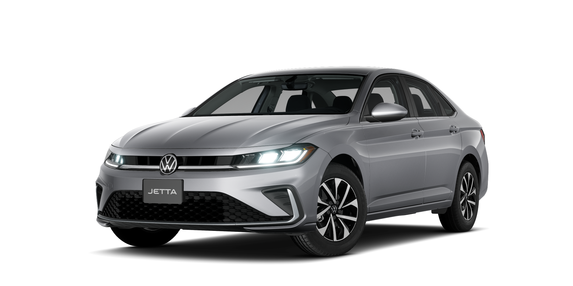 2026 Volkswagen Jetta; representative model photograph, finish may vary
