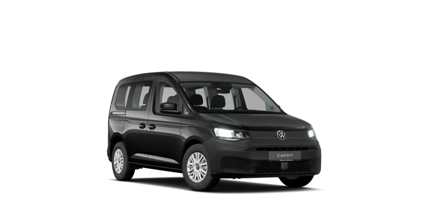 Funkmietwagen Caddy 3/4-view