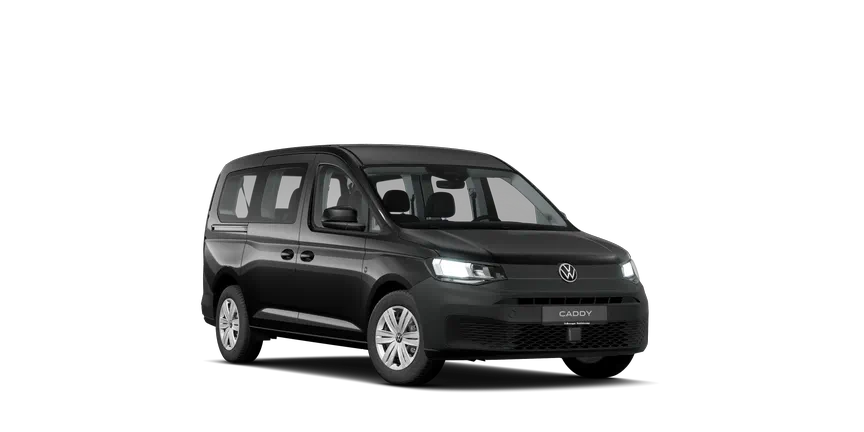 Funkmietwagen Caddy Maxi 3/4-view