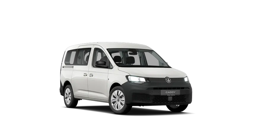 Caddy Crewvan long wheelbase 3/4-view