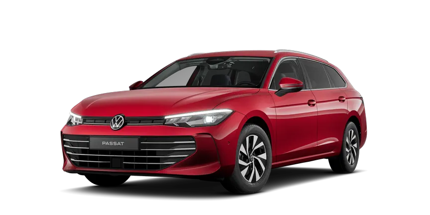 Der Passat 3/4-view