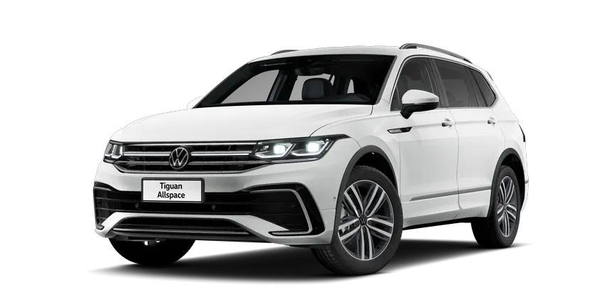 Novo Tiguan Allspace R-Line 3/4-view