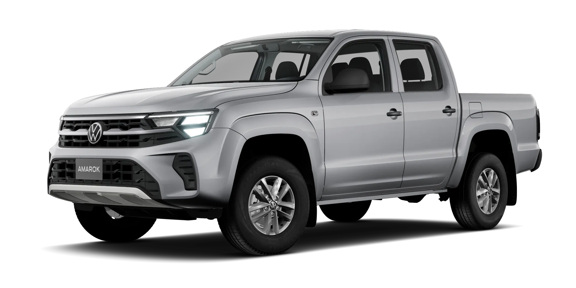 Nueva Amarok - 2.0 Trendline MT 4X2 - Plata Pirita