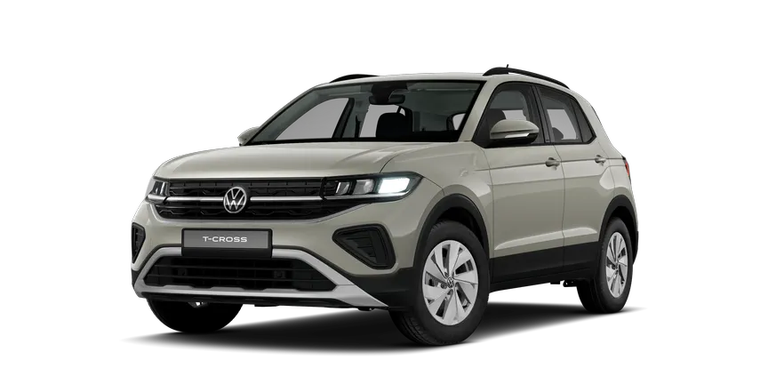 Nuova T-Cross 3/4-view