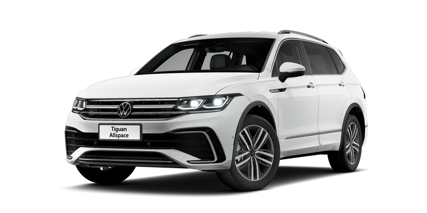 Novo Tiguan Allspace R-Line 3/4-view