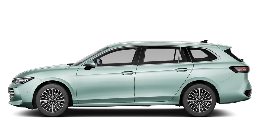 La Passat side-view
