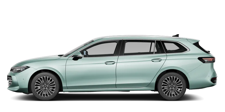 La Passat side-view
